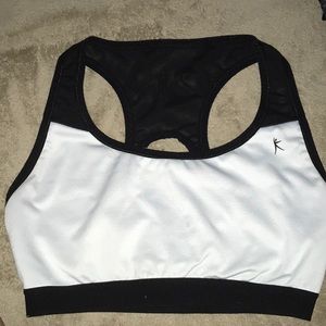 White Sports bras